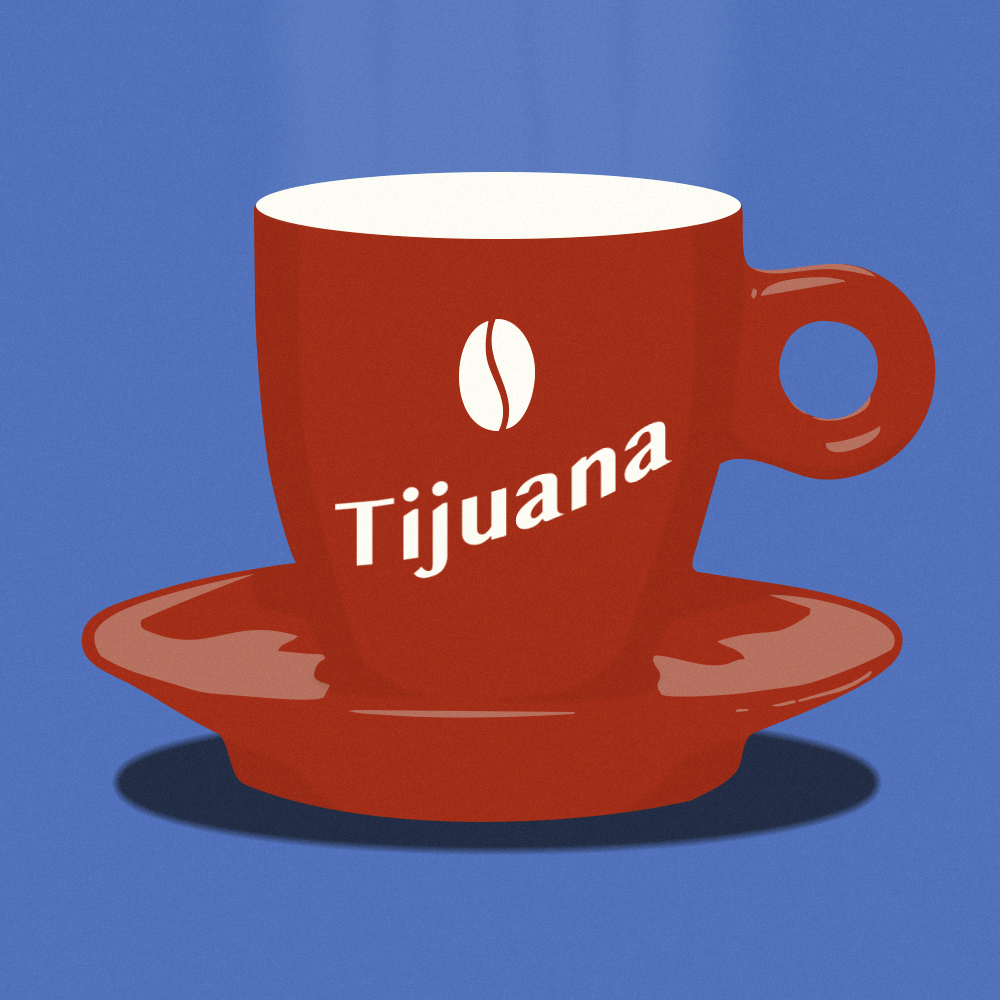 tazzina caffè Tijuana pidgin edizioni